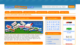 What Moneyoffvouchercodes.co.uk website looked like in 2014 (9 years ago)