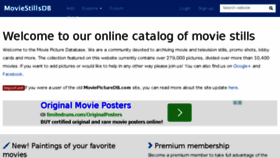 What Moviepicturedb.com website looked like in 2014 (9 years ago)
