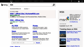 What Msn.co website looked like in 2014 (9 years ago)