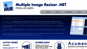 What Multipleimageresizer.net website looked like in 2014 (9 years ago)