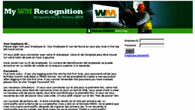 What Mywmrecognition.com website looked like in 2014 (9 years ago)
