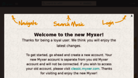 What Myxertones.com website looked like in 2014 (9 years ago)