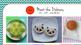 What Meetthedubiens.com website looked like in 2014 (9 years ago)