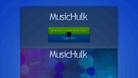 What Musichulk.com website looked like in 2014 (9 years ago)