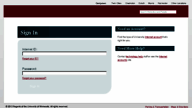 What Myu.umn.edu website looked like in 2014 (9 years ago)