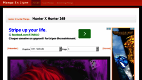 What Mangaenligne.net website looked like in 2014 (9 years ago)