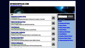 What Myindospace.com website looked like in 2014 (9 years ago)