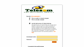 What Mail.telesom.com website looked like in 2014 (9 years ago)