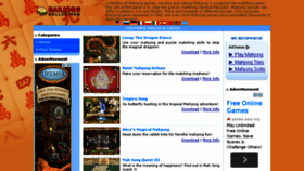 What Mahjongcollection.com website looked like in 2014 (9 years ago)