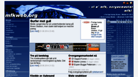 What Mfkweb.org website looked like in 2014 (9 years ago)
