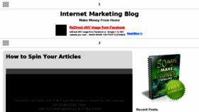 What Mainprofits.com website looked like in 2014 (9 years ago)
