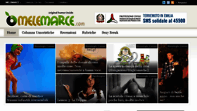 What Melemarce.com website looked like in 2014 (9 years ago)