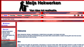 What Meijs-hekwerken.nl website looked like in 2014 (9 years ago)