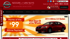 What Millernissan.com website looked like in 2014 (9 years ago)