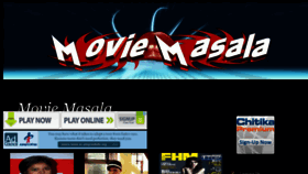 What Movimasala.blogspot.com website looked like in 2014 (9 years ago)