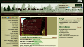 What Montesano.us website looked like in 2014 (9 years ago)