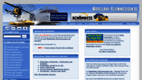 What Modellbau-kleinanzeigen.de website looked like in 2014 (9 years ago)