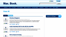 What Maximusbookmarks.com website looked like in 2014 (9 years ago)
