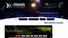 What Moon-concept.com website looked like in 2014 (9 years ago)