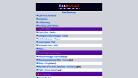 What Mobibest.net website looked like in 2014 (9 years ago)