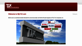 What Mytjx.com website looked like in 2014 (9 years ago)