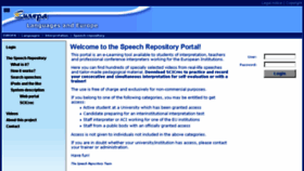 What Multilingualspeeches.tv website looked like in 2014 (9 years ago)