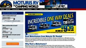 What Moturis.com website looked like in 2014 (9 years ago)