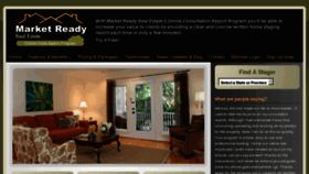 What Marketreadyrealestate.com website looked like in 2014 (9 years ago)