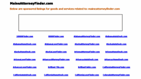 What Maineattorneyfinder.com website looked like in 2014 (9 years ago)