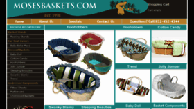 What Mosesbaskets.com website looked like in 2014 (9 years ago)