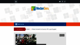What Medanseru.com website looked like in 2014 (9 years ago)