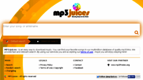 What Mp3-juices.org website looked like in 2014 (9 years ago)