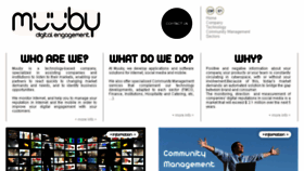 What Muuby.com website looked like in 2014 (9 years ago)