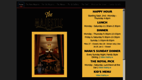 What Majesticcafe.com website looked like in 2014 (9 years ago)
