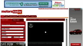 What Motorstoday.co.uk website looked like in 2014 (9 years ago)