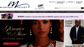 What Midnightvelvet.com website looked like in 2014 (9 years ago)
