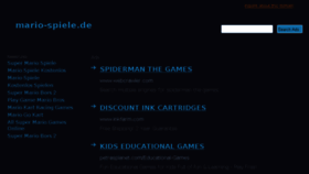 What Mario-spiele.de website looked like in 2014 (9 years ago)