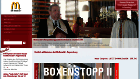 What Mcdonalds-regensburg.de website looked like in 2014 (9 years ago)