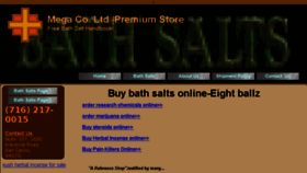 What Megabathsalts.com website looked like in 2014 (9 years ago)