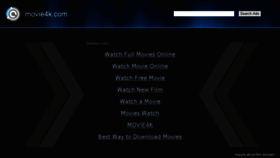 What Movie4k.com website looked like in 2014 (9 years ago)