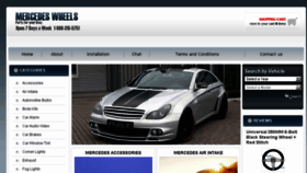 What Mercedeswheels.com website looked like in 2014 (9 years ago)
