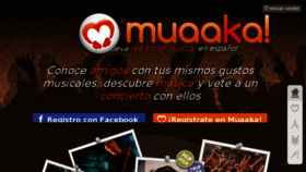 What Muaaka.com website looked like in 2014 (9 years ago)