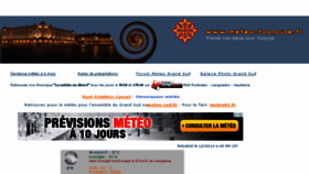 What Meteo-toulouse.fr website looked like in 2014 (9 years ago)
