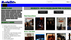 What Movie2kto.me website looked like in 2015 (9 years ago)