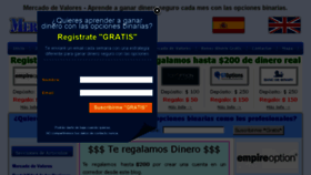 What Mercado-de-valores.com website looked like in 2015 (9 years ago)