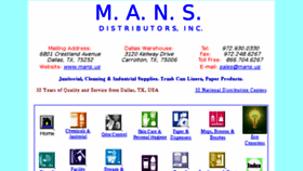 What Mans.us website looked like in 2015 (9 years ago)