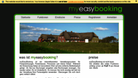 What Myeasybooking.de website looked like in 2015 (9 years ago)