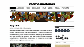 What Mamasmolonas.com website looked like in 2015 (9 years ago)