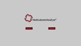 What Motivatorenanalyse.com website looked like in 2015 (9 years ago)