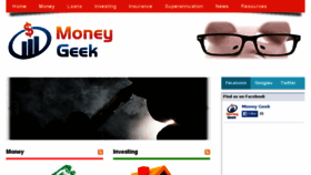 What Moneygeek.com.au website looked like in 2015 (9 years ago)